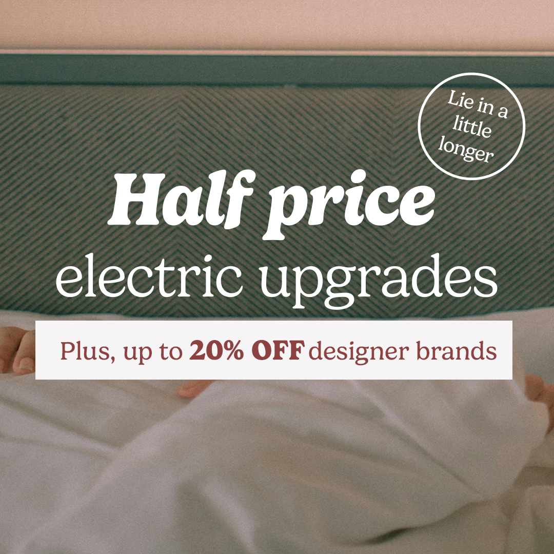 Half price electric upgrades + up to 20% off designer brands
