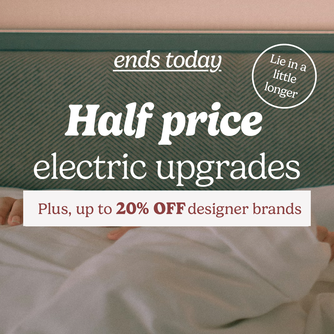 Half price electric upgrades + up to 20% off designer brands