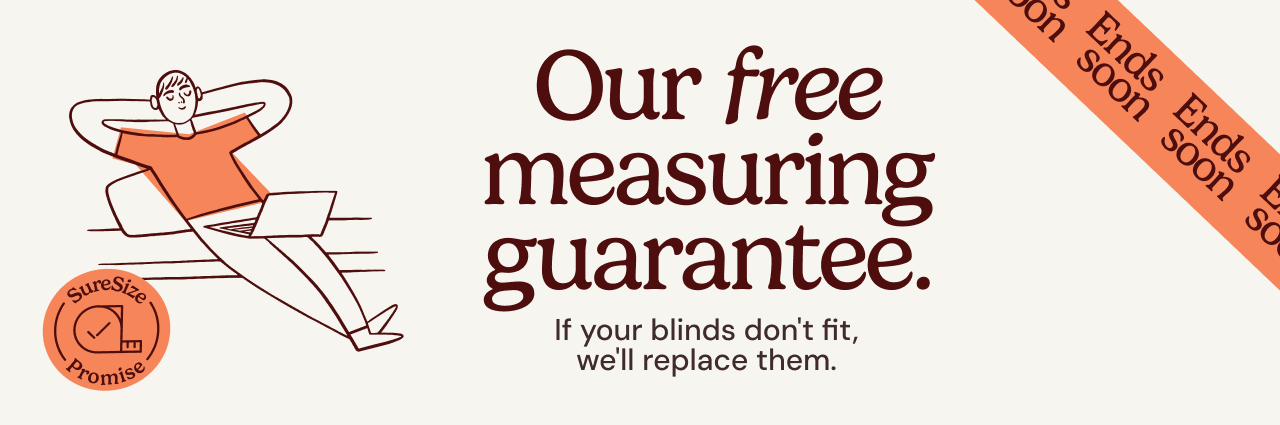 Our free measuring guarantee ends soon