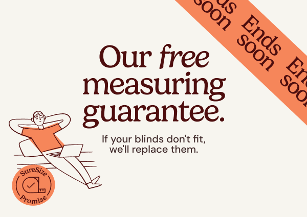 Our free measuring guarantee ends soon