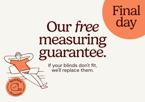 Our free measuring guarantee ends soon