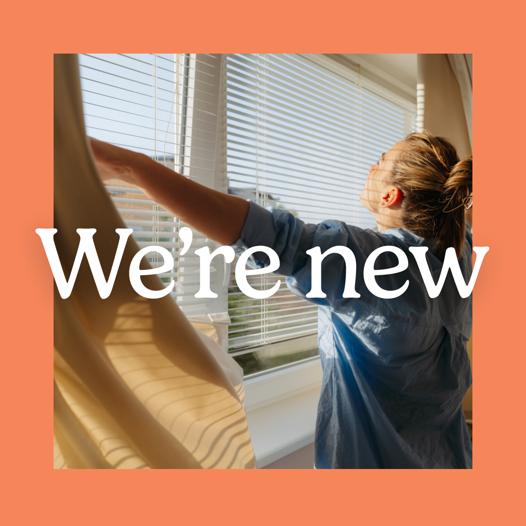 We're new
