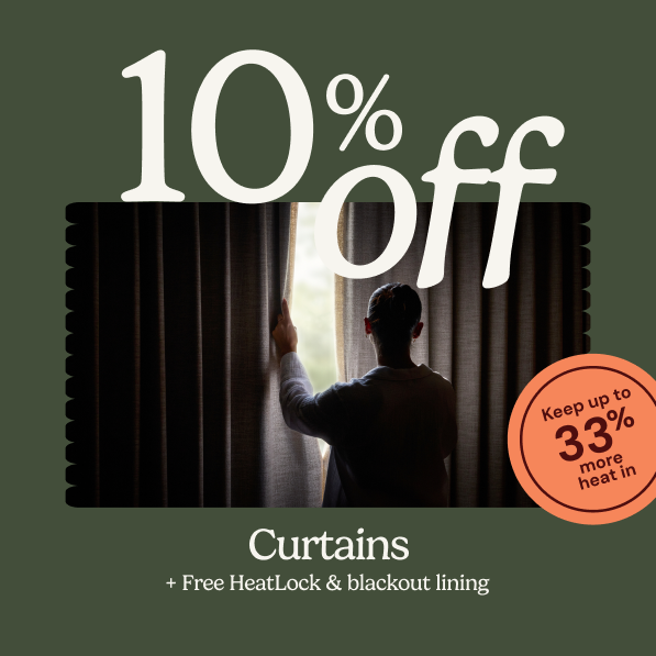 10% off curtains