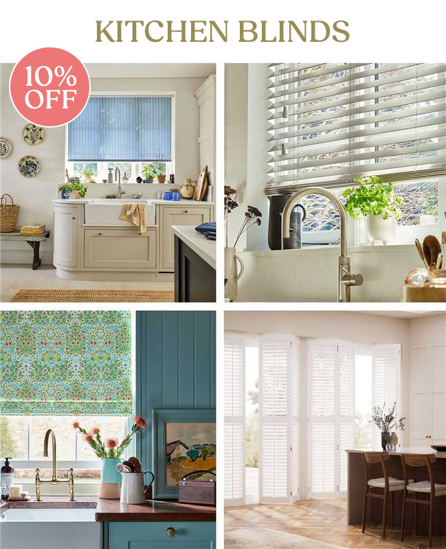 10% Off Kitchen Blinds