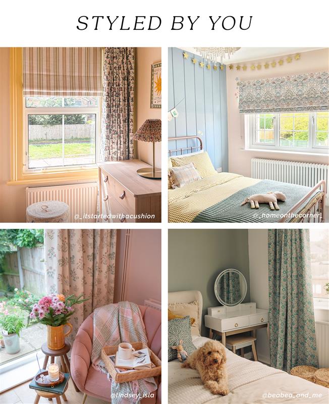 Designer Blinds & Curtains Styled By You