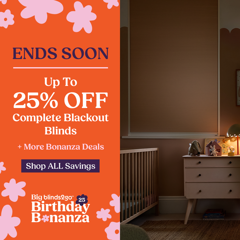 Ends Soon: Up To 25% Off Complete Blackout Blinds