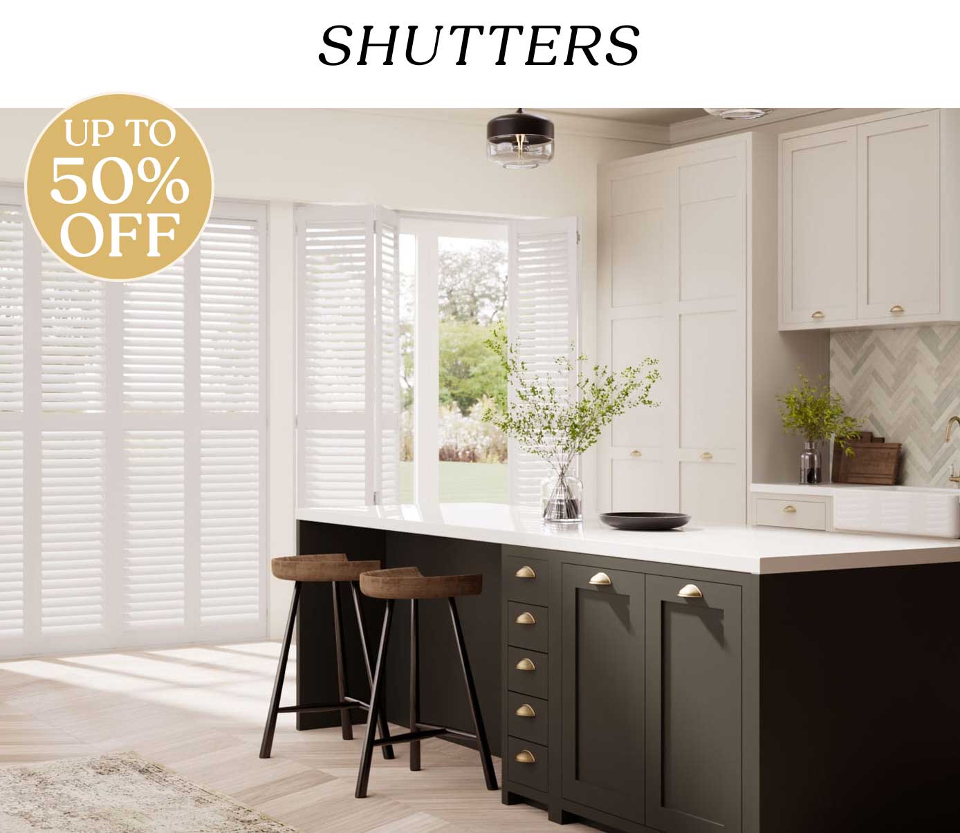 Up To 50% Off Shutters