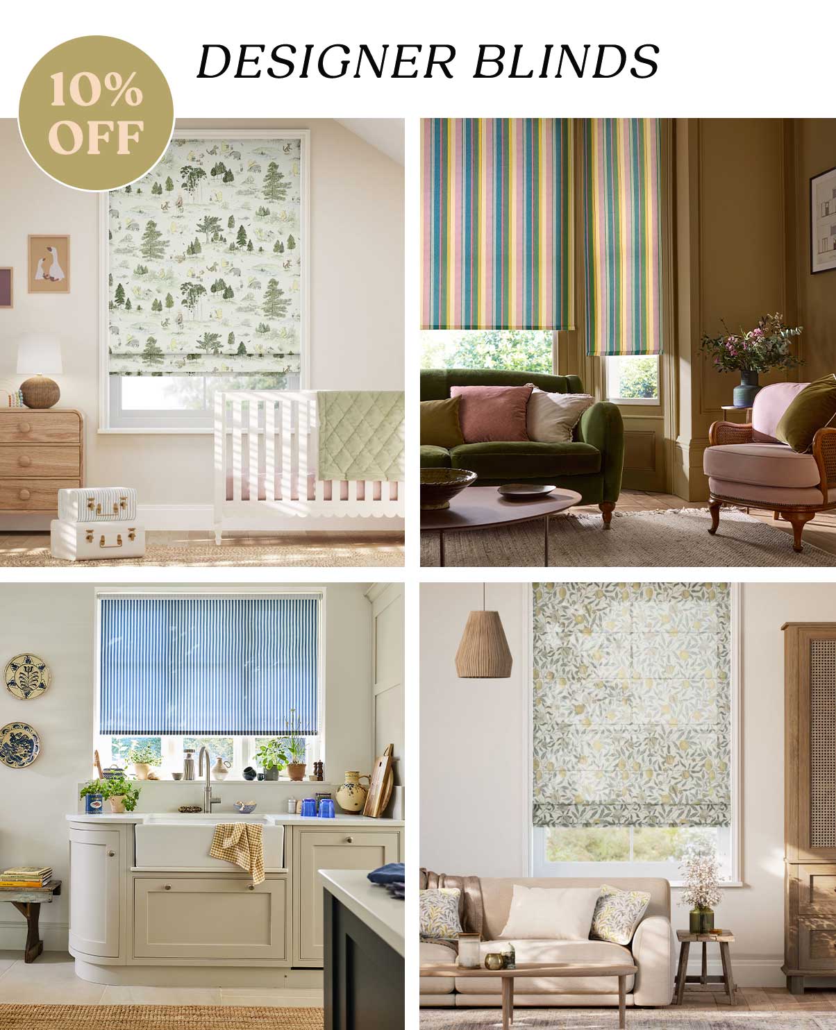 10% Off Designer Curtains