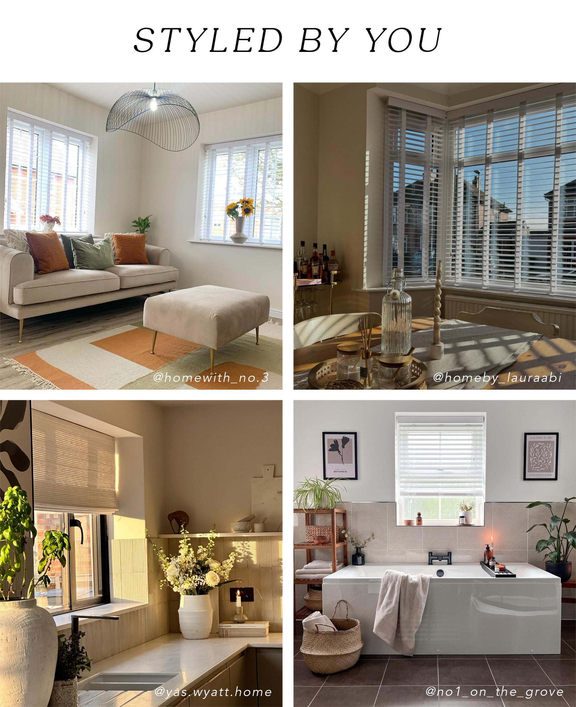 Wood Blinds Styled By You