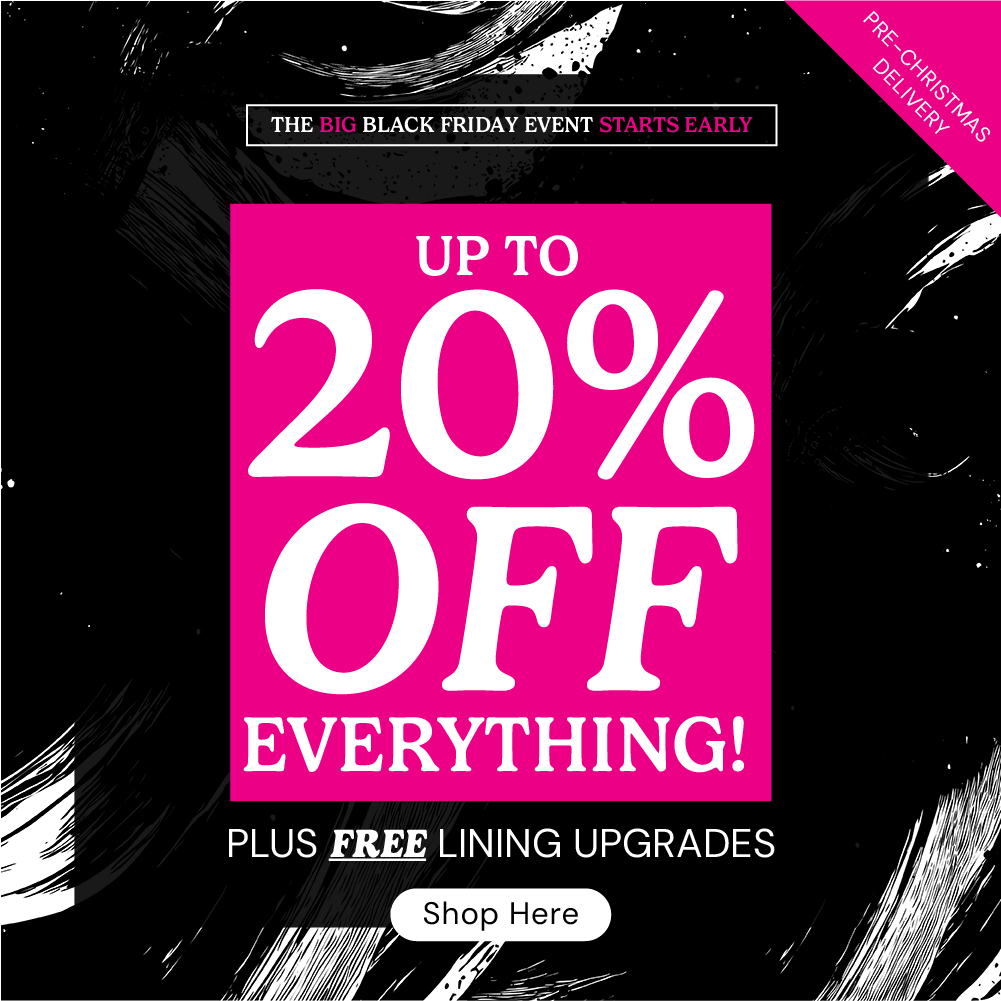 Up to 20% off everything
