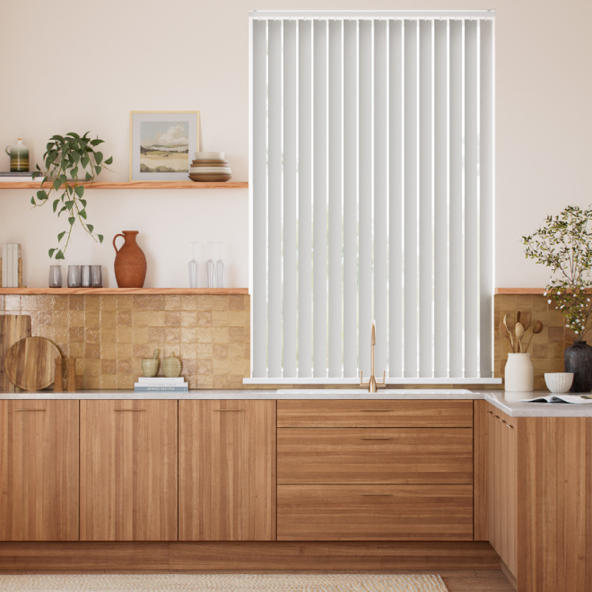 Sevilla Blackout Grey Vertical Blind