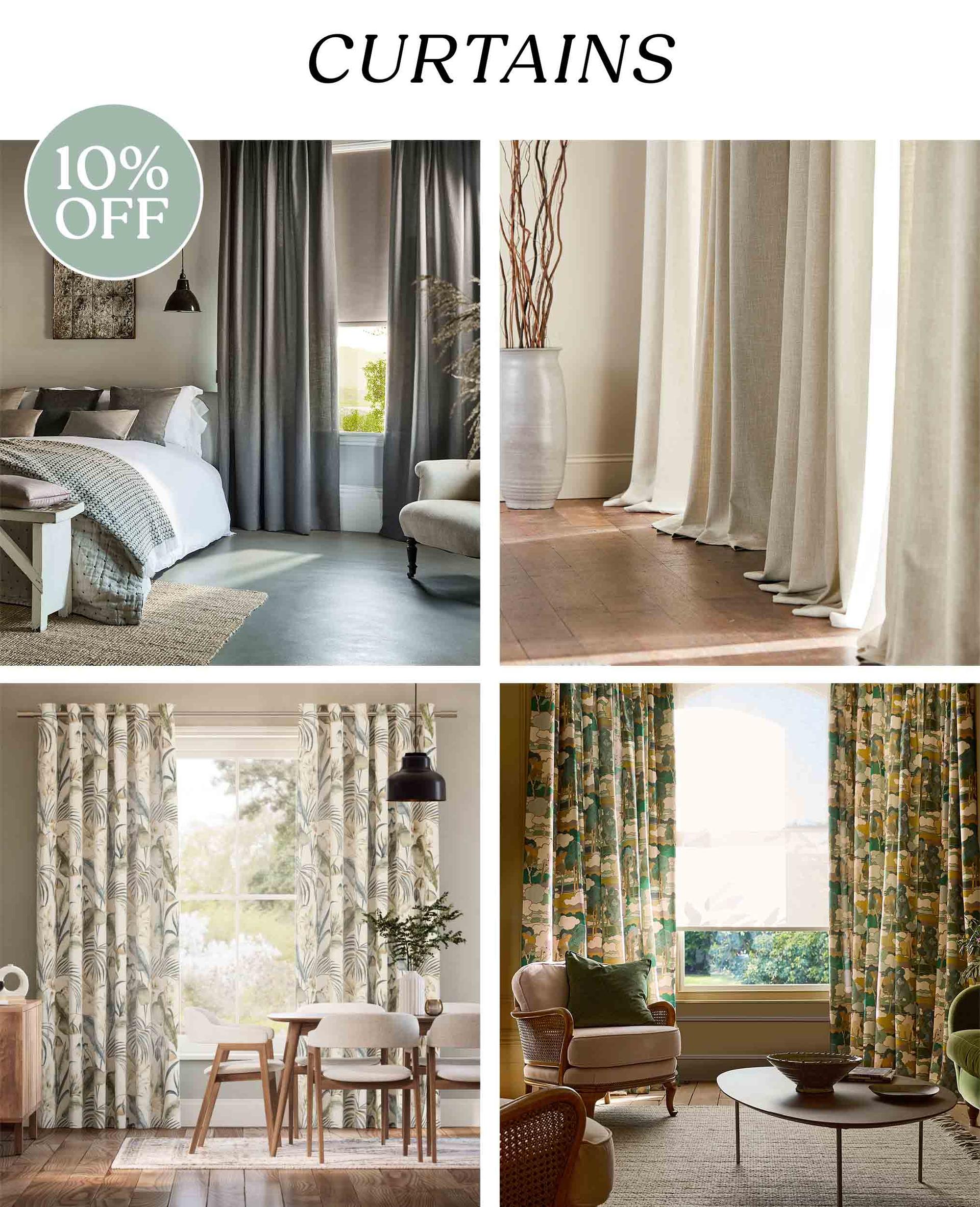 10% Off Curtains