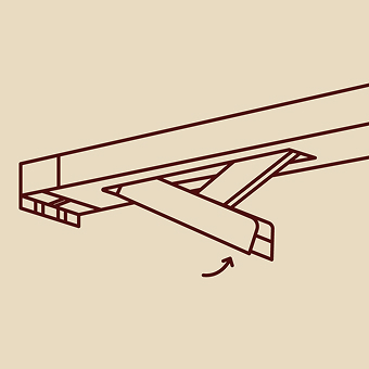 No drill blinds