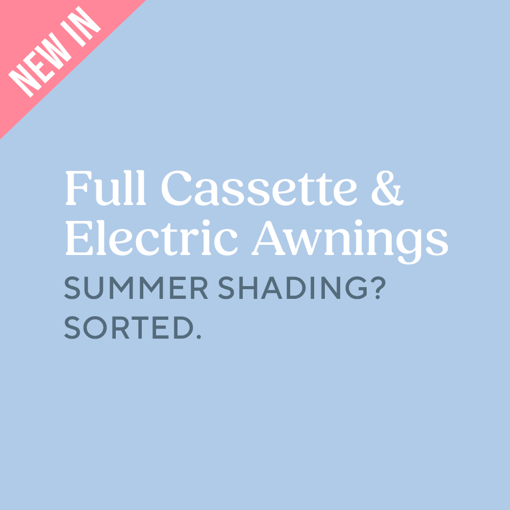 New In - Full Cassette & Electric Awnings