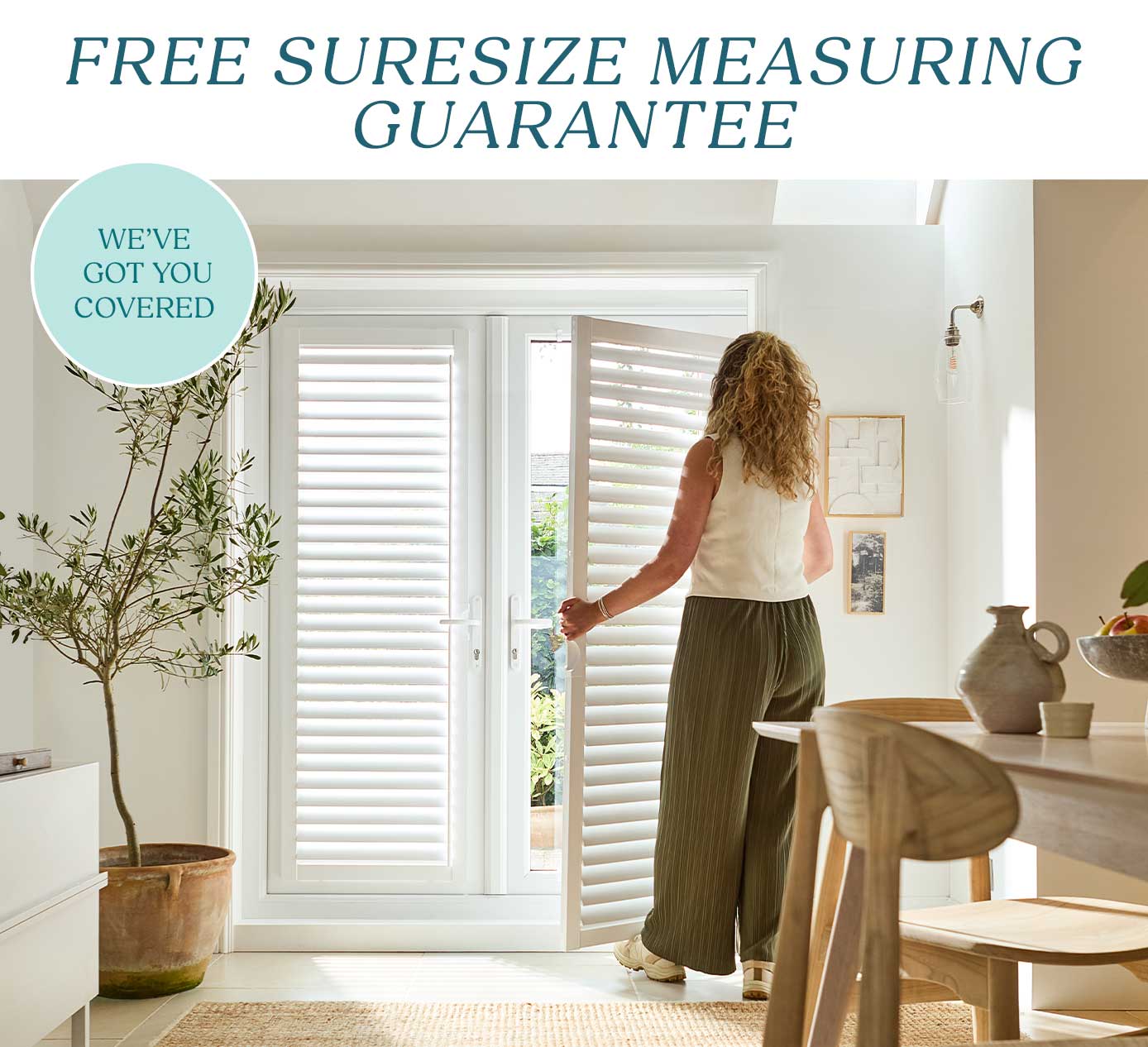 FREE SURESIZE MEASURING GUARANTEE