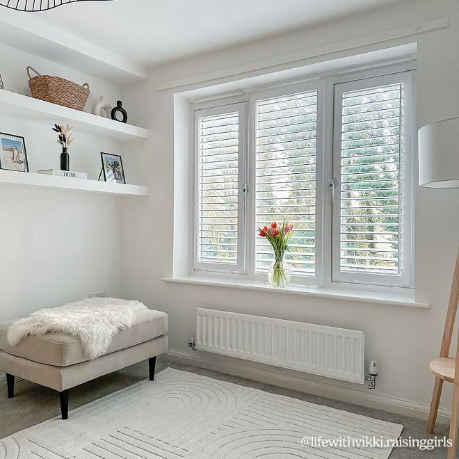 Perfect Fit® Cool White Shutter Blind