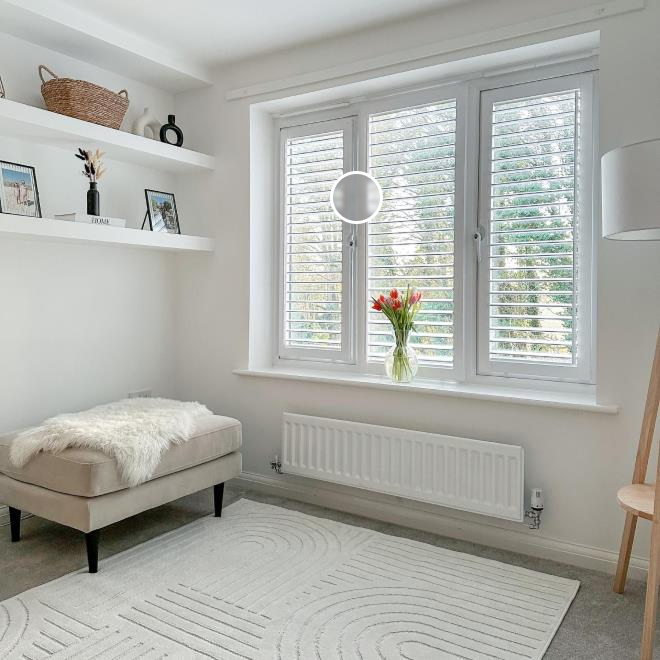 PerfectFIT Cool White Shutter Blind