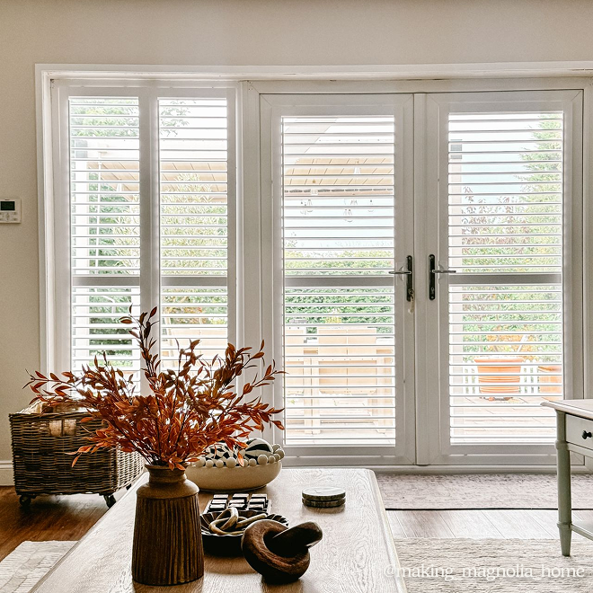 Perfect Fit® Pure White Shutter Blind