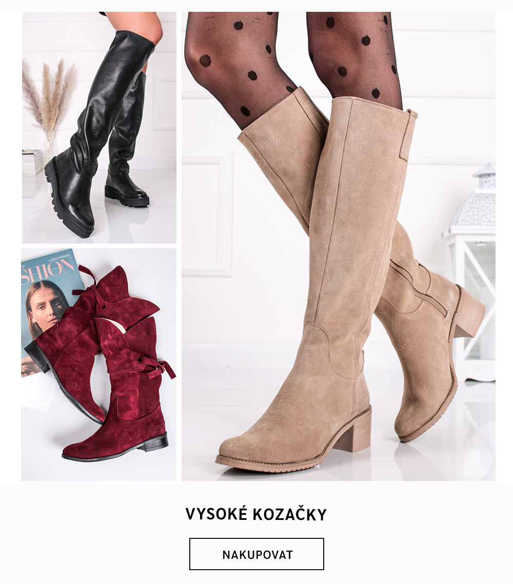 vysoke kozačky 