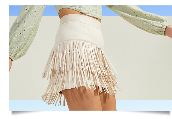 Frankie Fringe Skirt