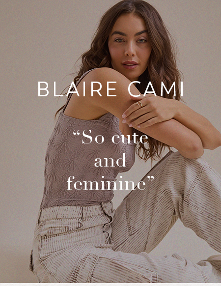 Blaire Seamless Floral Cami