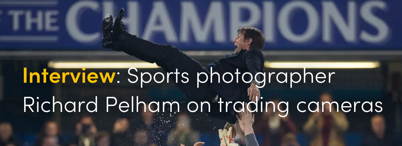Interview: Sports photographer Richard Pelham on trading cameras