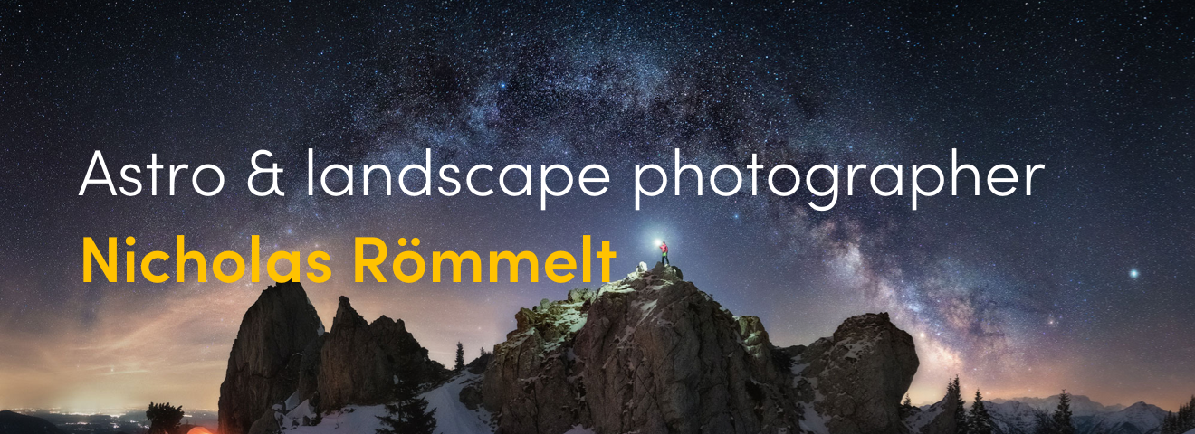 Astro & landscape photographer Nicholas Römmelt