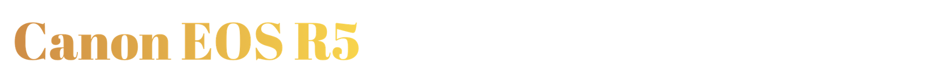 Canon EOS R5