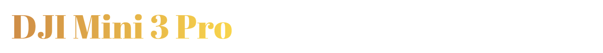 DJI Mini Mavic 3 Pro