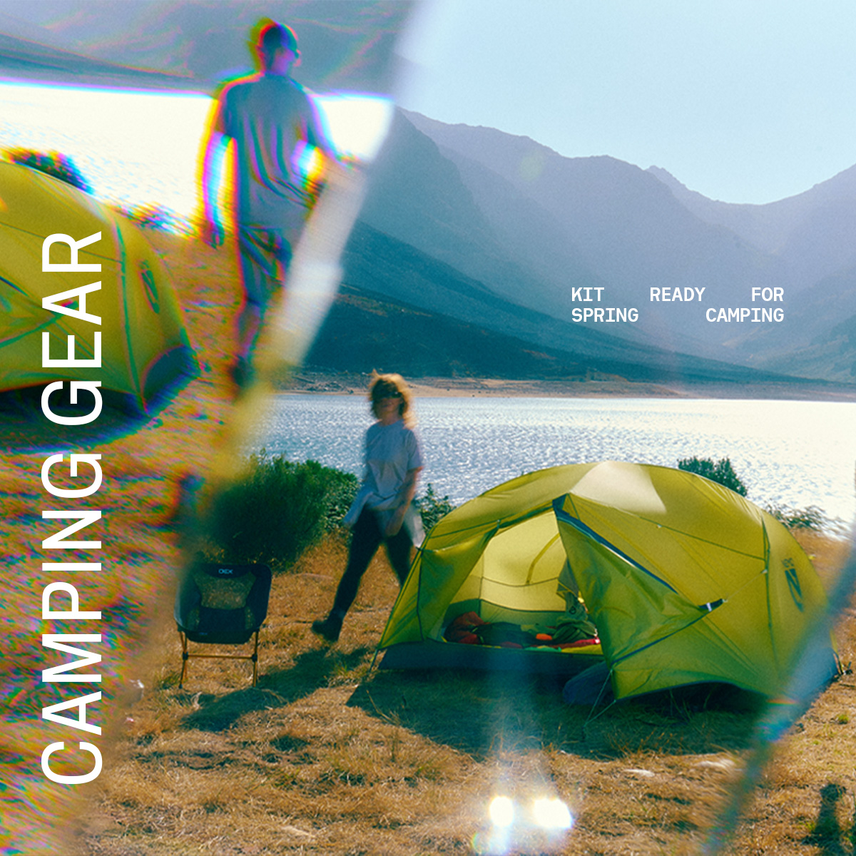 Camping Gear - Kit ready for Spring Campsites