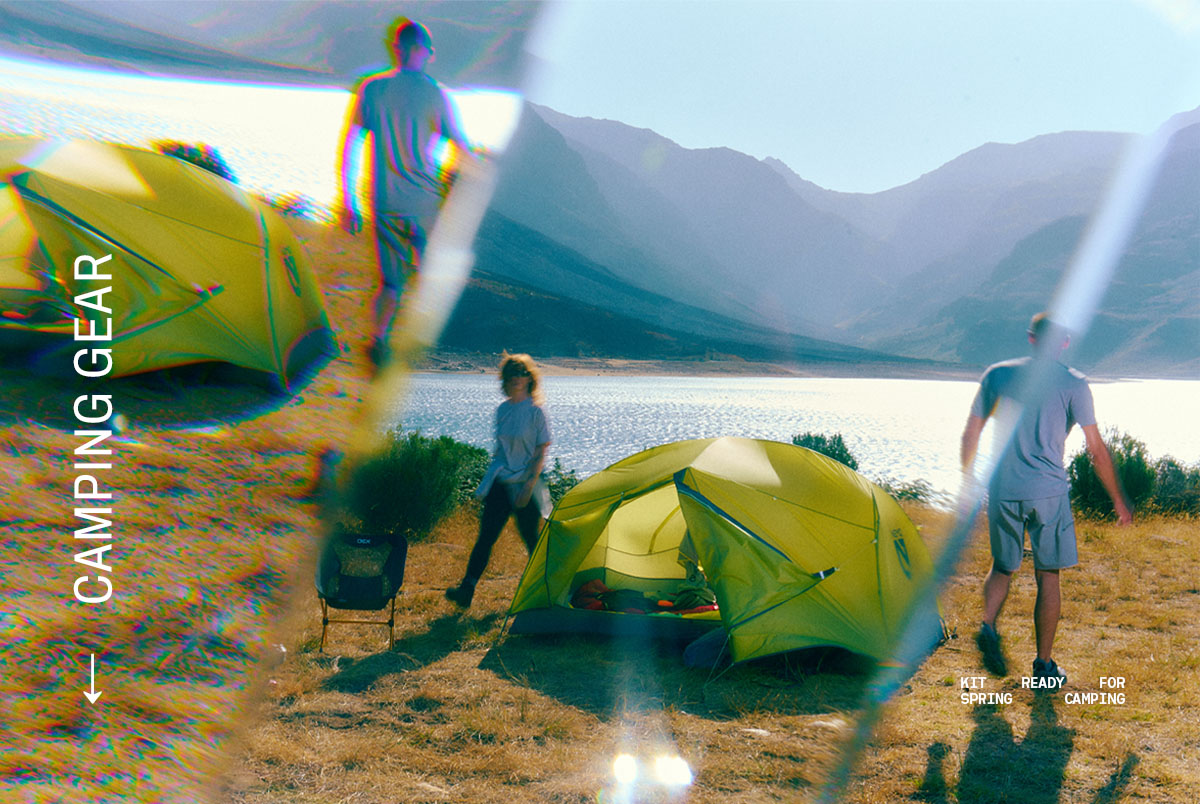 Camping Gear - Kit ready for Spring Campsites