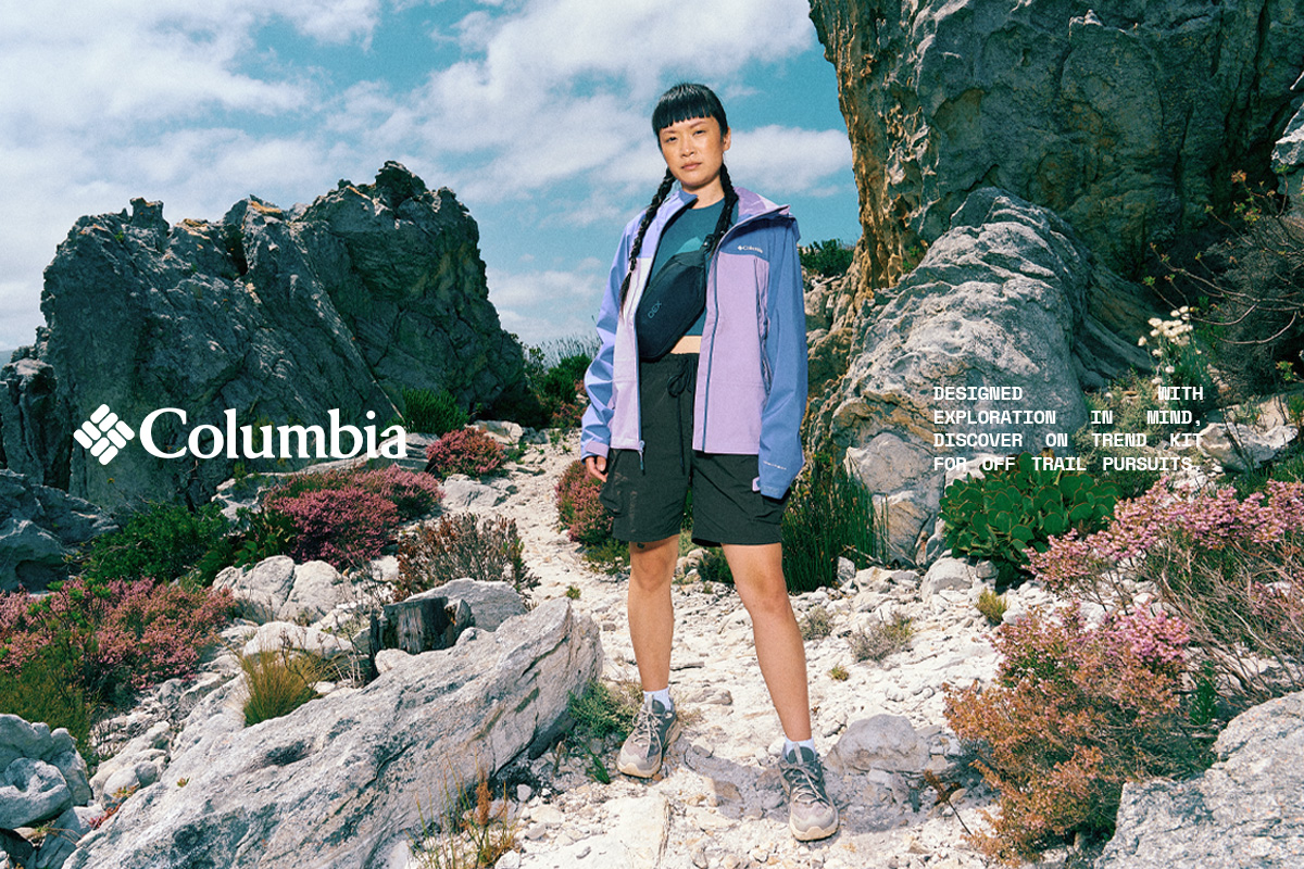Columbia - Designed with exploration in mind, discover on trend kit for off trail pursuits.