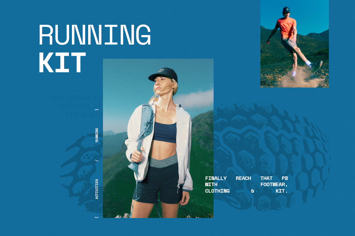 Running Kit - Finally Reach that PB with footwear, clothing & kit.