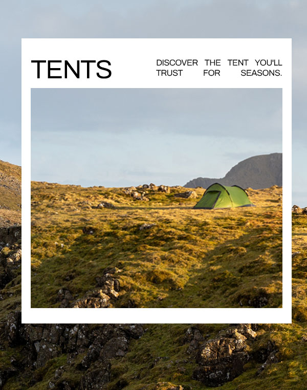 Tents - Discover the tent you'll trust for seasons