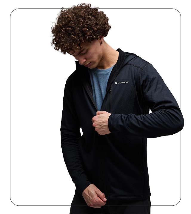 Montane Men’s Protium Hooded Fleece Jacket