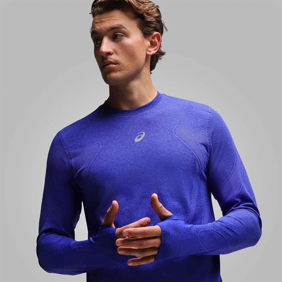 Asics Men's Road Seamless Long Sleeve Top
