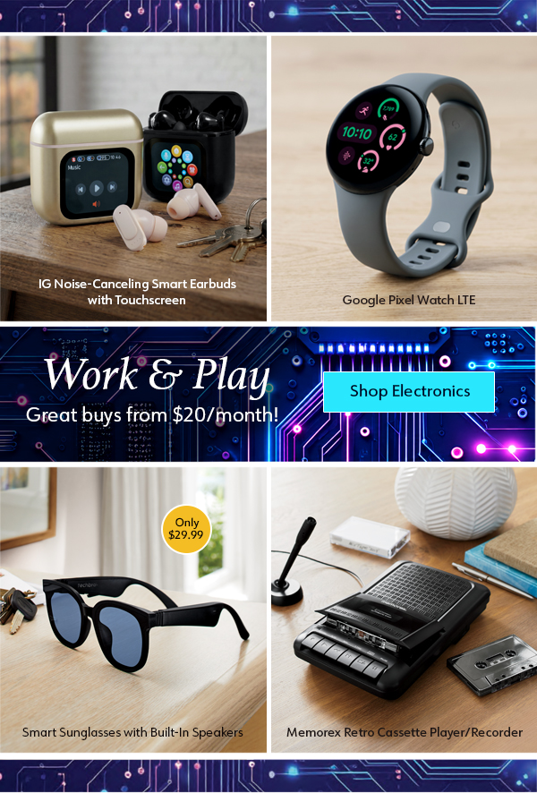 Work & Play Great Buys from $20/month!