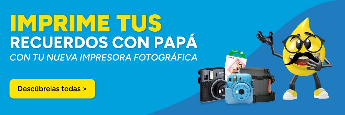 Imprime tus recuerdos con papá