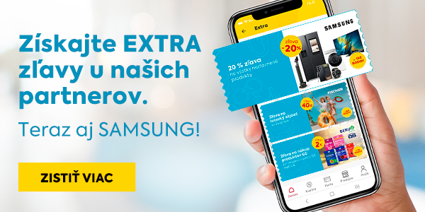 BILLA EXTRA vám prináša výhodné ponuky a špeciálne zľavy od našich partnerov. Nový partner SAMSUNG.