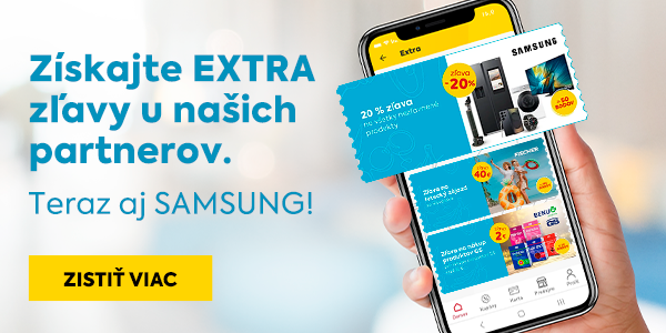 BILLA EXTRA vám prináša výhodné ponuky a špeciálne zľavy od našich partnerov. Nový partner SAMSUNG.