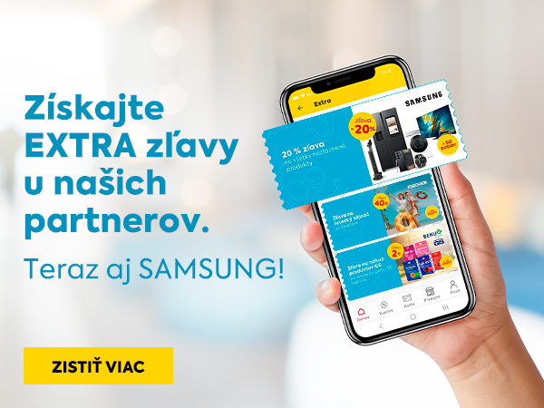 BILLA EXTRA vám prináša výhodné ponuky a špeciálne zľavy od našich partnerov. Nový partner SAMSUNG.