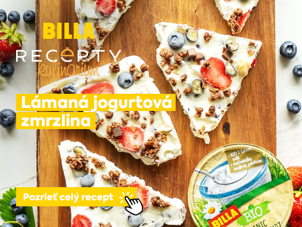 Lámaná jogurtová zmrzlina – osviežujúci letný recept na www.receptykulinarium.sk. Kliknite a pozrite si celý postup.