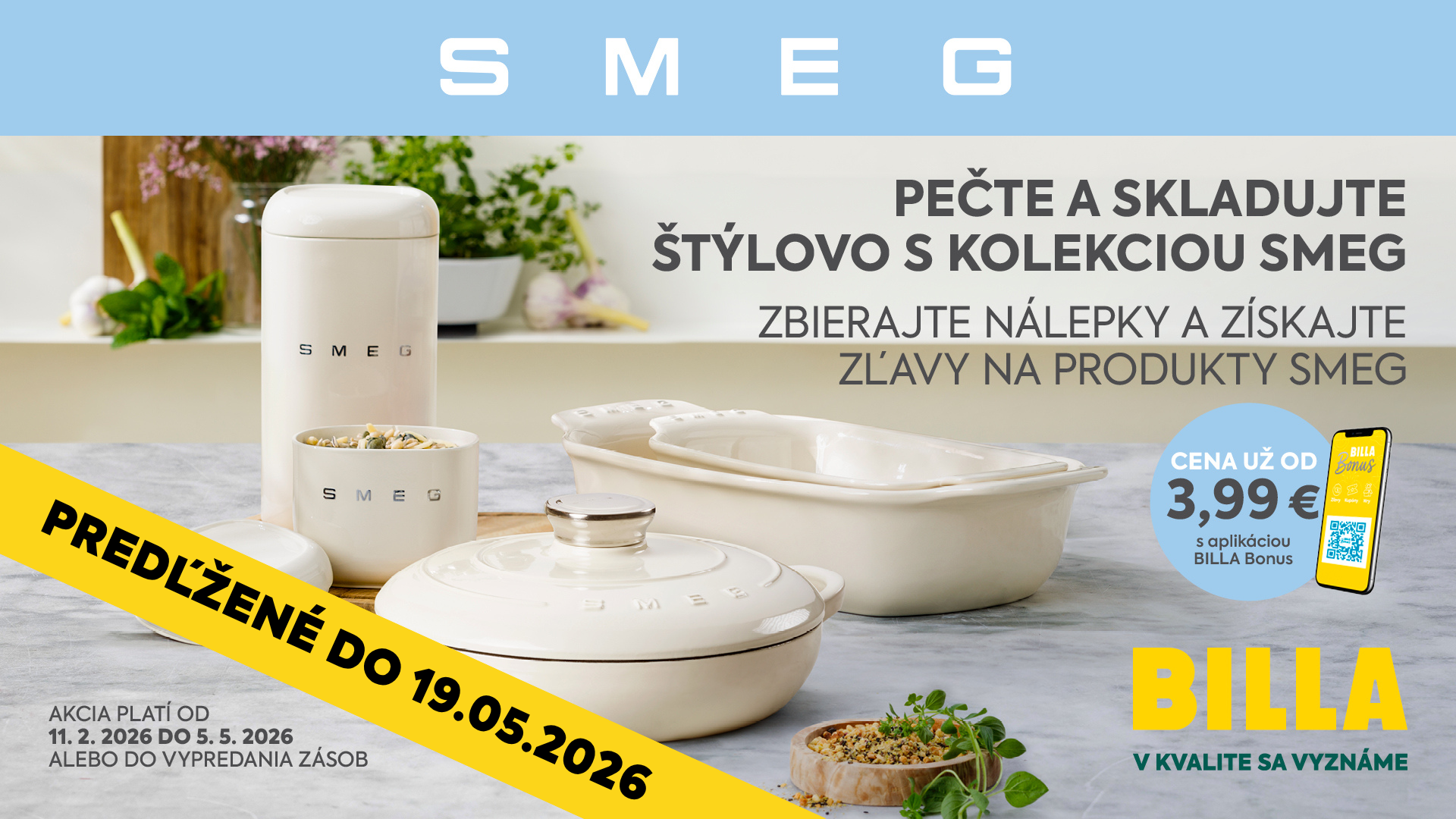 SMEG kampaň predĺžená do 19.5.