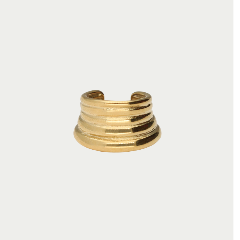 Ear game ear cuff met vijf rijen