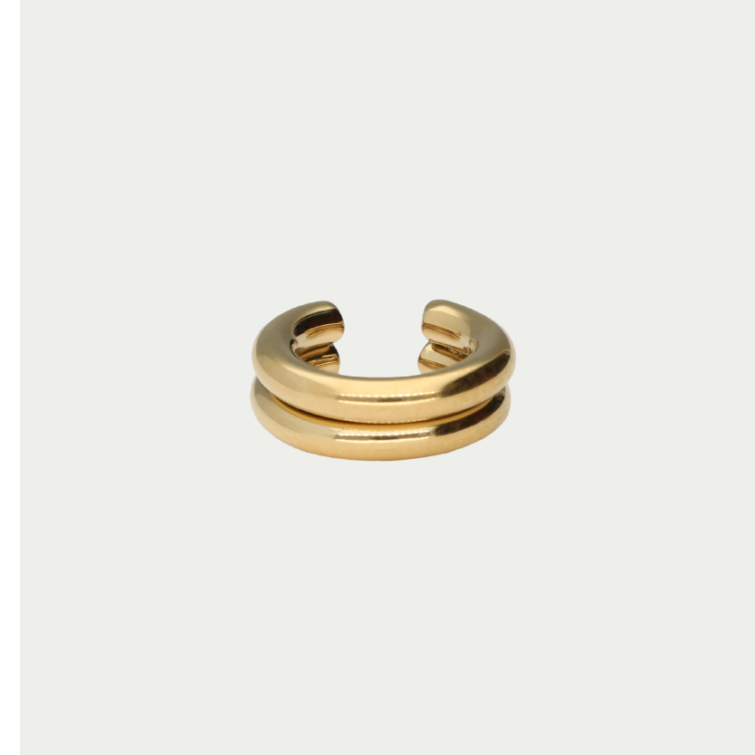 Ear game ear cuff dubbele ring