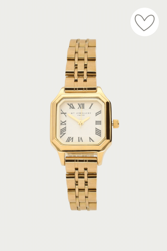Vintage horloge met schakelband