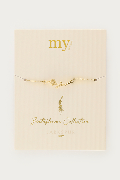 Bracelet Birth Flower