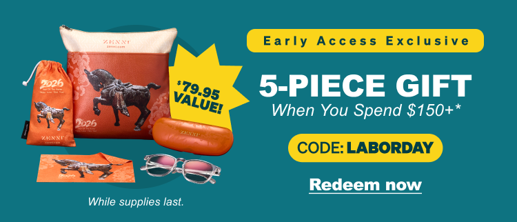 Early Access Exclusive 5-PIECE GIFT When You Spend $150+* $79.95 VALUE! Code: LABORDAY Redeem now While supplies last.