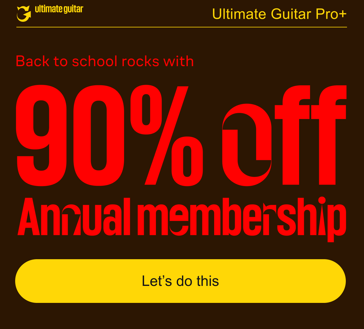 Back to School Sale: 90% off