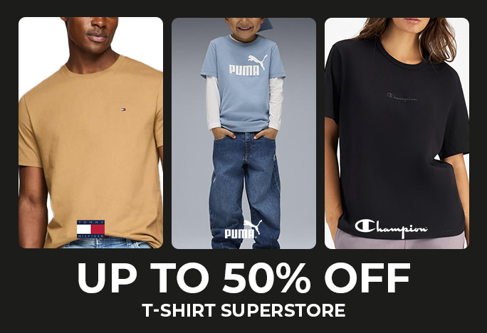 up to 50% off tshirt superstore